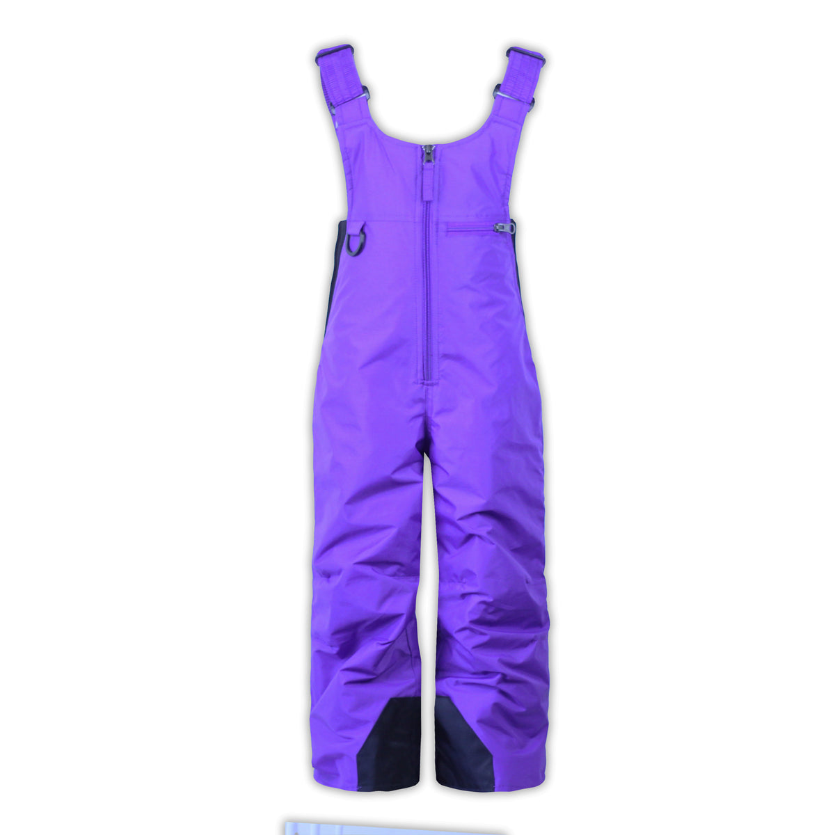 purple kids sized bibs on a white background