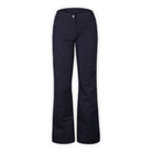 black snow pants on a white background