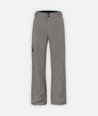 gray snow pants on a white background